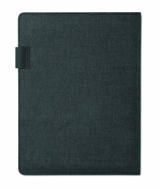 Logo trade business gifts image of: A4 folder with power bank