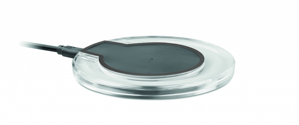 Logotrade promotional item picture of: Round wireless charging pad 5W