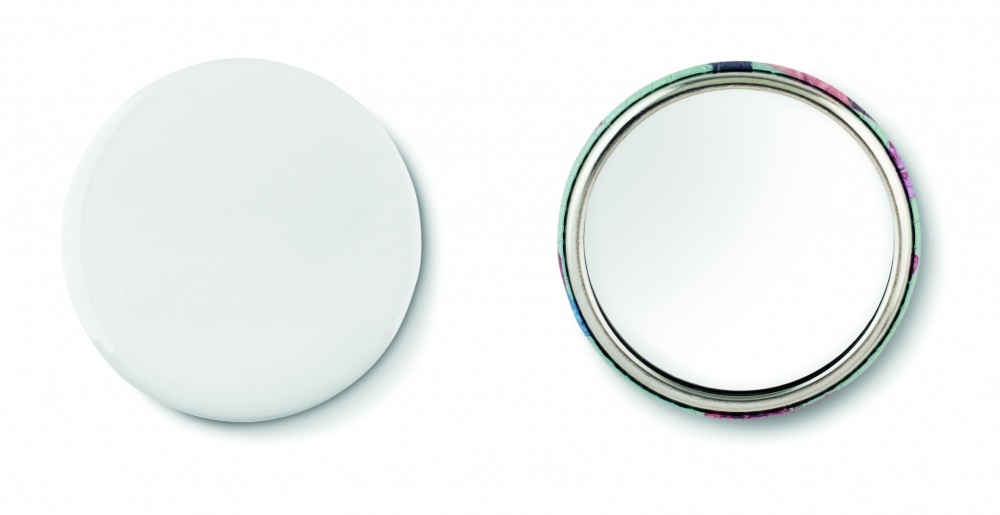 Logotrade promotional gift image of: Mirror button metal