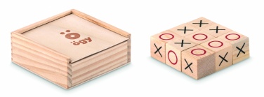 Logotrade promotional product image of: Wooden tic tac toe