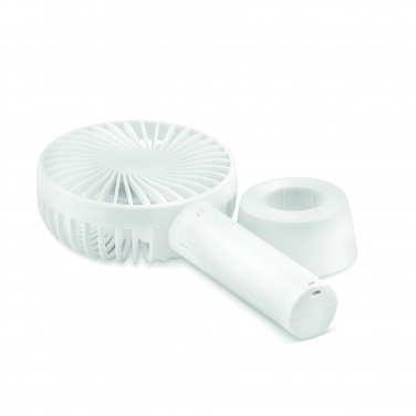 Logo trade corporate gifts image of: USB desk fan with stand 