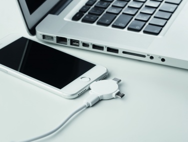 Logo trade promotional item photo of: 3 in 1 cable adapter