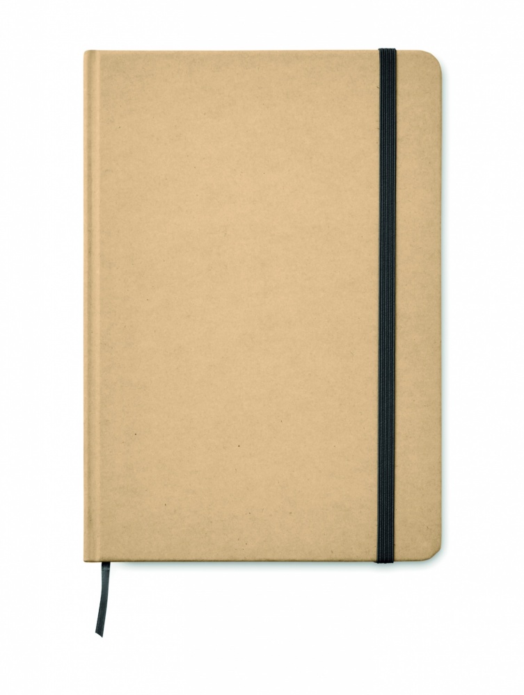 Logotrade promotional product image of: A5 recycled notebook 80 lined