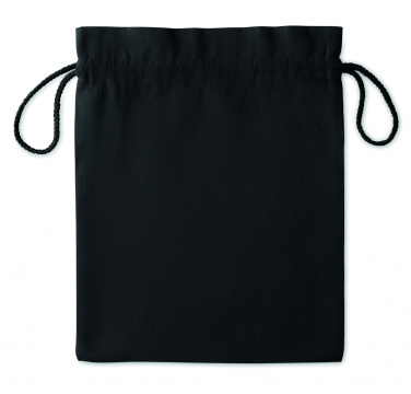 Logo trade promotional merchandise photo of: Medium Cotton draw cord bag