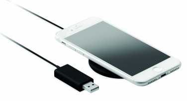 Logo trade promotional gifts image of: Ultrathin wireless charger 10W