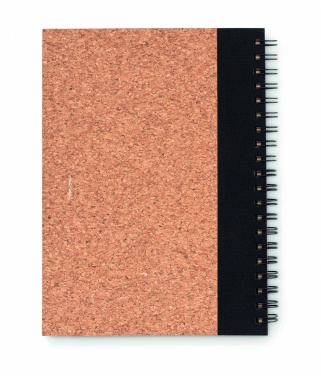 Logo trade promotional merchandise picture of: Cork notebook with pen