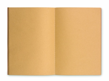 Logotrade promotional merchandise picture of: A5 recycled notebook 80 plain