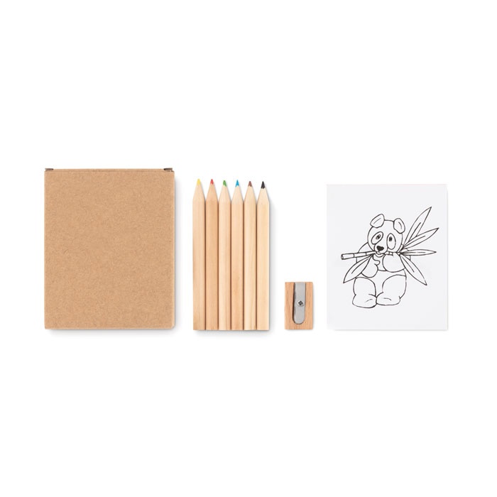 Logotrade business gift image of: Colouring set