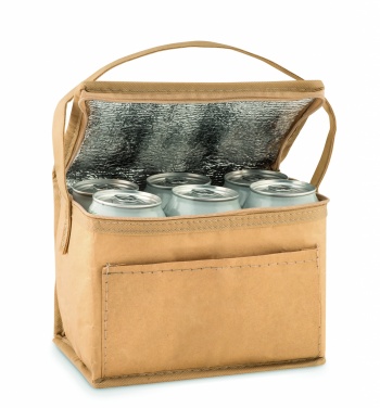 Logotrade promotional item image of: 6 can woven paper cooler bag