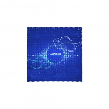Logo trade promotional giveaways image of: RPET cleaning cloth 13x13cm