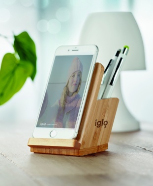 Logotrade promotional gift image of: Wireless charger pen holder 5W BAICOI