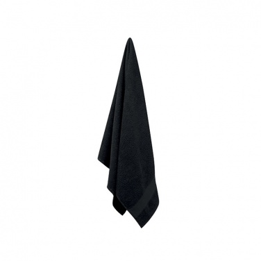 Logo trade promotional giveaways image of: Towel organic cotton 140x70cm