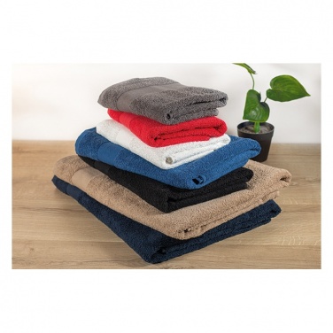 Logo trade business gift photo of: Towel organic cotton 180x100cm