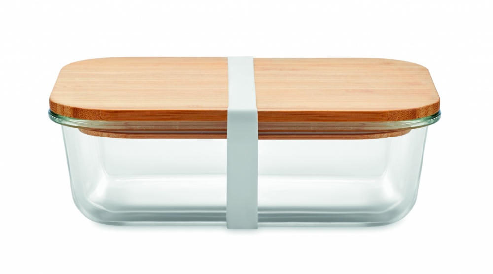 Logotrade promotional items photo of: Glass lunchbox with bamboo lid