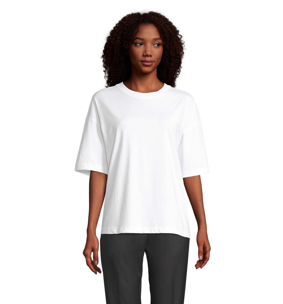 Logo trade promotional giveaways picture of: BOXY WOMEN OVERSIZE T-SHIRT