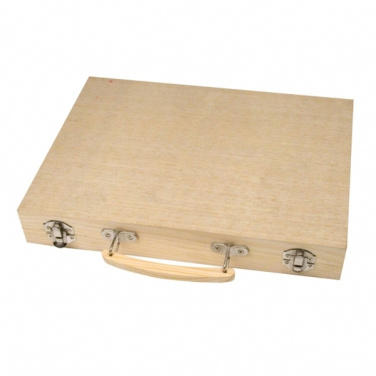 Logo trade business gifts image of: Big wooden painting set MAXI