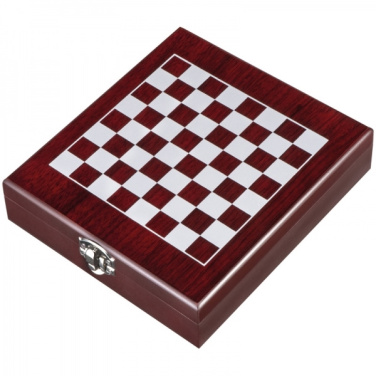 Logo trade promotional giveaway photo of: Chess wine set SAN GIMIGNANO