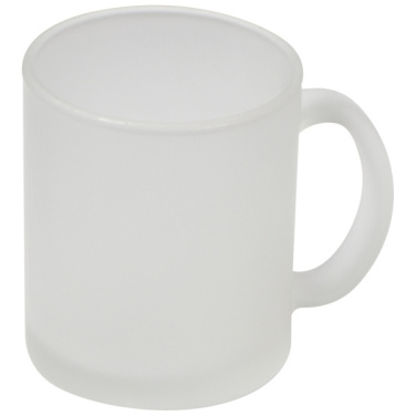Logotrade advertising products photo of: Glass coffee mug GENEVA 300 ml