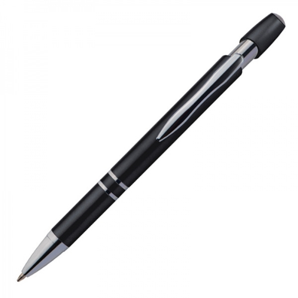Logo trade promotional gifts image of: Plastic ballpen EPPING