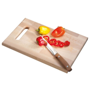 Logotrade corporate gift image of: Wooden board with knife LIZZANO