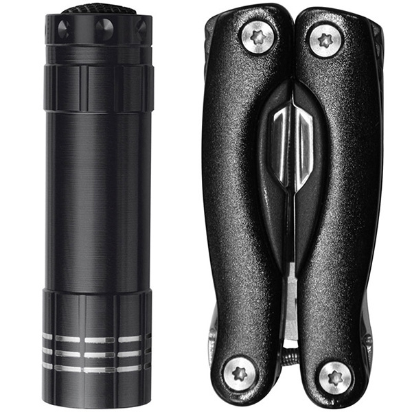 Logotrade promotional giveaways photo of: Set torch and multitool OAKLAND