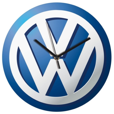 Logo trade promotional gifts image of: Wall clock with allover clock face VENICE