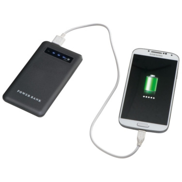 Logo trade corporate gifts image of: Power bank KINGSVILLE