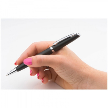 Logo trade corporate gift photo of: Metal ballpen PORT ELIZABETH