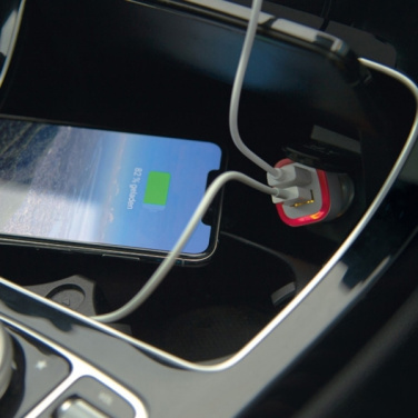 Logotrade promotional merchandise picture of: USB charging adapter KFZ FRUIT