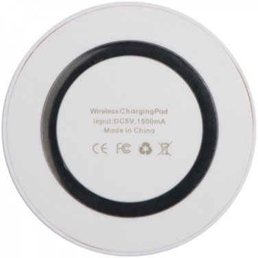 Logo trade advertising product photo of: Induction charger KARTHAGO