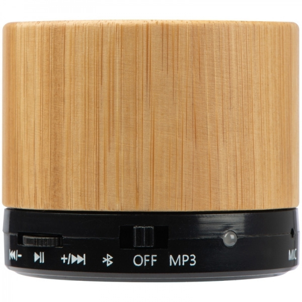 Logo trade advertising products picture of: Bamboo bluetooth speaker FLEEDWOOD