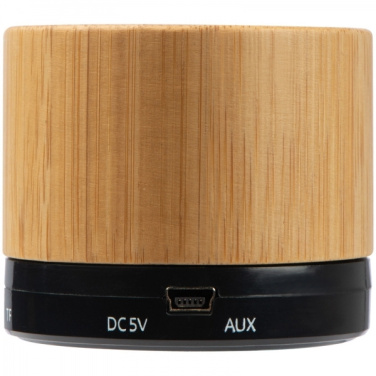Logotrade advertising products photo of: Bamboo bluetooth speaker FLEEDWOOD