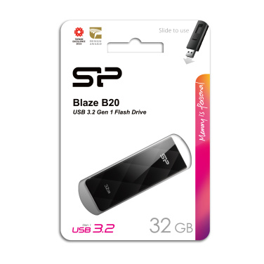 Logotrade promotional giveaways photo of: Pendrive Silicon Power B20 USB 3.0
