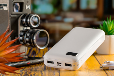 Logo trade business gifts image of: Power bank CRACOW