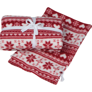 Logotrade promotional product image of: Christmassy blanket DEBRECEN