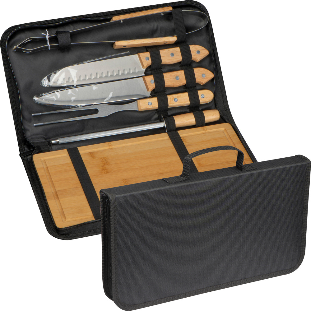 Logotrade corporate gift image of: Barbecue set EINDHOVEN
