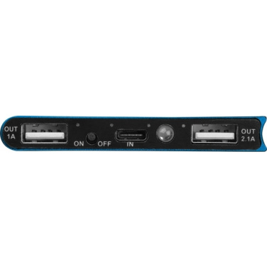 Logo trade promotional products picture of: Power bank 8 000 mAh WOLFSBERG