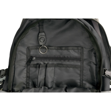 Logo trade promotional gifts image of: Backpack ORIZABA Schwarzwolf