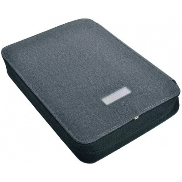 Logotrade promotional items photo of: Folder A5 & power bank 4000 mAh SORBONNE Pierre Cardin