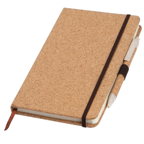 Logo trade promotional giveaway photo of: A5 Notebook BASTOGNE