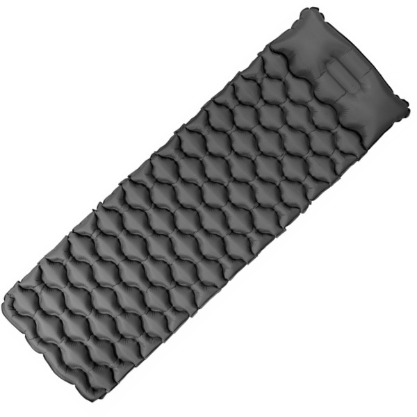 Logotrade promotional merchandise photo of: Inflatable mat SAJAMA Schwarzwolf