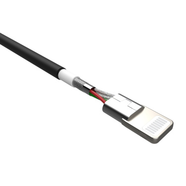 Logo trade promotional giveaway photo of: DATA TRANSFER CABLE LK15AL Type A- Mfi Lightning