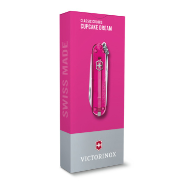 Logotrade promotional product picture of: Pocket knife Classic SD transparent Victorinox