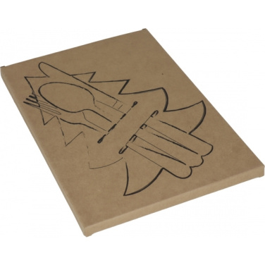 Logotrade advertising product image of: Cutlery pad in Christmas tree shape DUFFEL