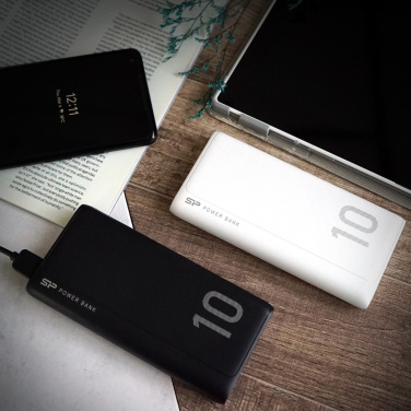 Logo trade promotional items image of: POWER BANK SILICON POWER GP15 10 000 MAH