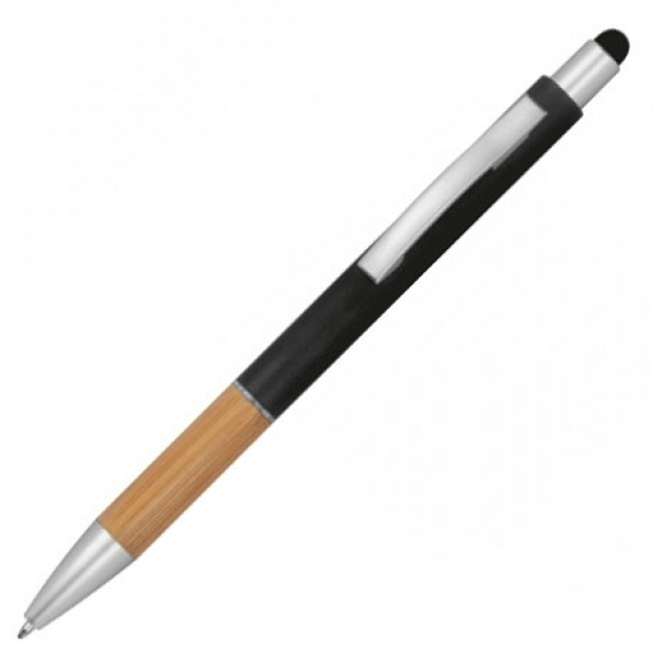 Logo trade promotional items image of: Ballpoint with touch function TRIPOLI