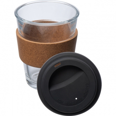Logotrade corporate gifts photo of: Glass drinking cup WROCŁAW 350ml