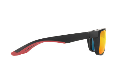Logo trade advertising products image of: Sunglasses IRAVADI Schwarzwolf