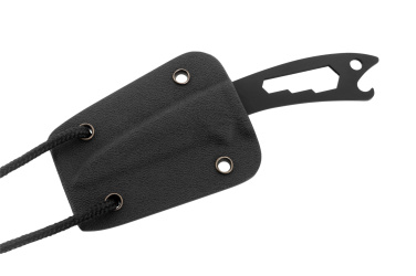 Logo trade promotional merchandise photo of: Multifunctional knife BAKO Schwarzwolf