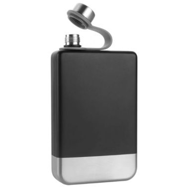Logotrade promotional gifts photo of: Hip flask set TAHAT Schwarzwolf